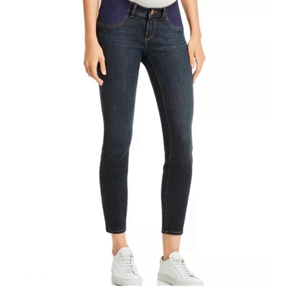 DL1961 Florence Ankle Maternity Jeans - Willoughby | Size 26 | EUC